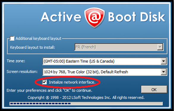 Password recovery windows 8: Active@ Boot Disk