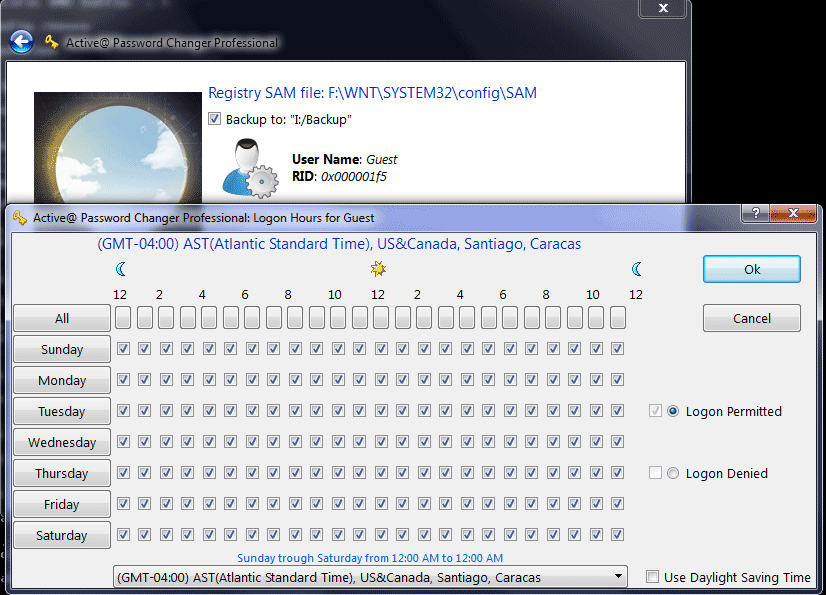 activ password changer