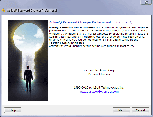Active Password Changer Professional 7 0 9 0 Livecd