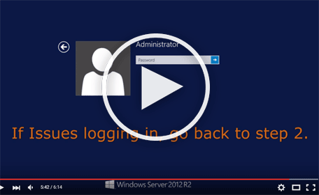 Windows 2012 Server password reset