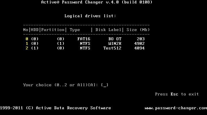 Password recovery software